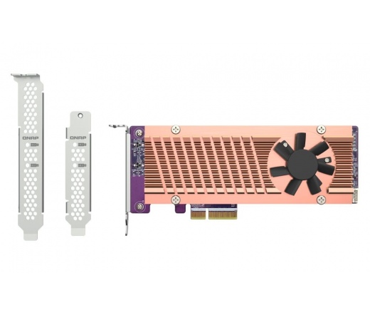 QNAP QM2-2P-344A Bővítőkártya 2db NVMe M.2 SSD-hez