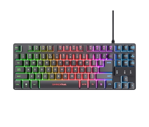 TRUST GXT 833 Thado - TKL Illuminated Gaming Keyboard