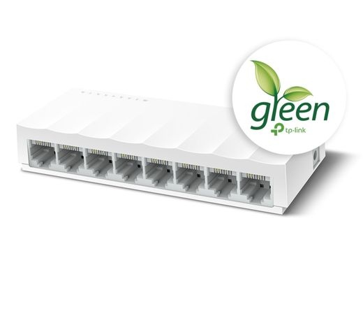 TP-LINK LS1008 8-Port 10/100Mbps Desktop Network Switch