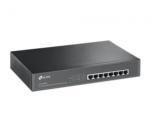 NET TP-LINK TL-SG1008MP 8-Port Gigabit Desktop/Rackmount with 8-Port PoE+