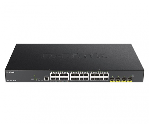 NET D-LINK DGS-1250-28XMP 28-Port 10-Gigabit Smart Managed PoE