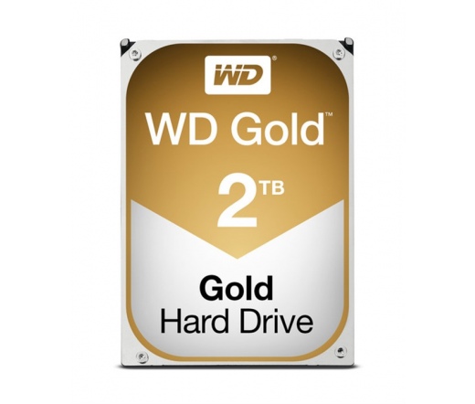 Használt HDD WD Gold 2TB 3,5" 7200RPM 128MB SATA-III