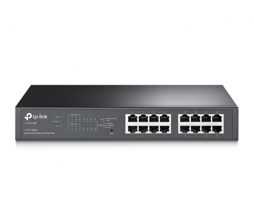 TP-LINK TL-SG1016PE 16Port Gigabit Switch 1U