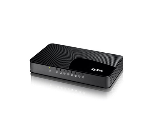 NET ZYXEL GS-108S 8-Port Desktop Gigabit Ethernet Media Switch