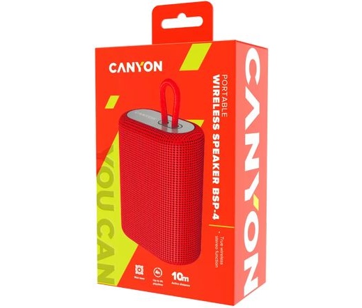 CANYON BSP-4 Portable wireless speaker - Red