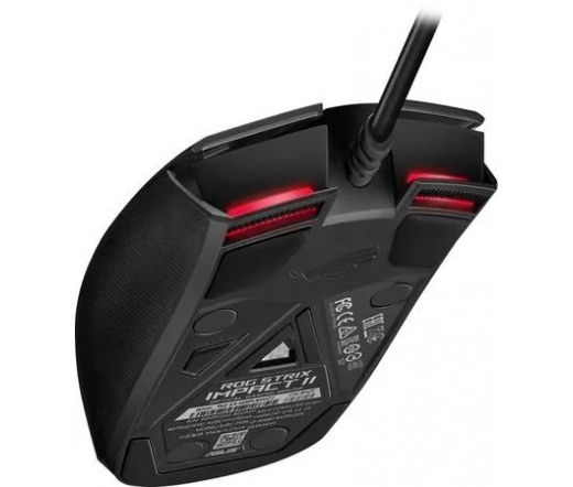 ASUS Rog STRIX Impact II fekete gamer egér