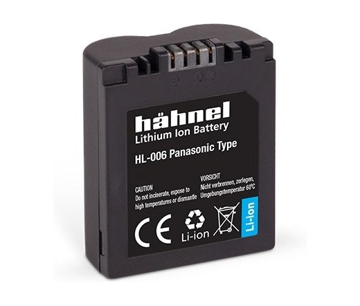 HAHNEL HL-006 akkumulátor (Panasonic CGA-S006 820 mAh)