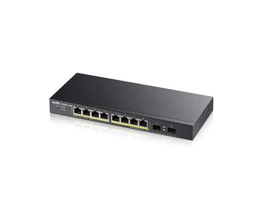 NET ZYXEL GS1900-8HP 8-port + 2xSFP Gigabit Web Smart Switch