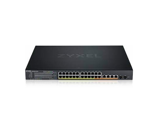 ZYXEL XMG1930-30HP 24-Port 2.5G Multi-Gig PoE++/PoE+ Lite-L3 Smart Managed Switch 700W with 6-port 10G Uplink