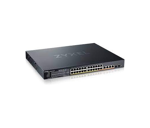 ZYXEL XMG1930-30HP 24-Port 2.5G Multi-Gig PoE++/PoE+ Lite-L3 Smart Managed Switch 700W with 6-port 10G Uplink