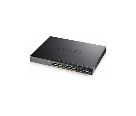 ZYXEL XGS2220-30HP 24-port GbE L3 Access PoE+ Switch with 6 10G Uplink (400 W)