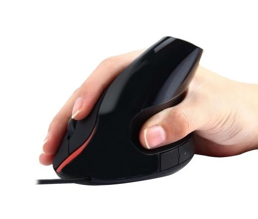 Ewent EW3156 Vertical mouse Black