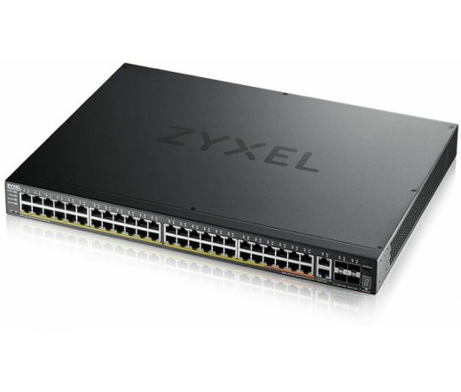 ZYXEL XGS2220-54HP 48-port GbE L3 Access PoE+ Switch with 6 10G Uplink (600 W)