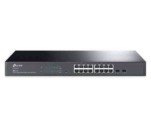 TP-LINK TL-SG2218 JetStream 16-Port Gigabit Smart Switch with 2 SFP Slots