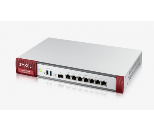 ZyXEL USGFLEX500 7xGbE LAN/DMZ 1xSFP 2xUSB port Tűzfal + UTM Licensz bundle