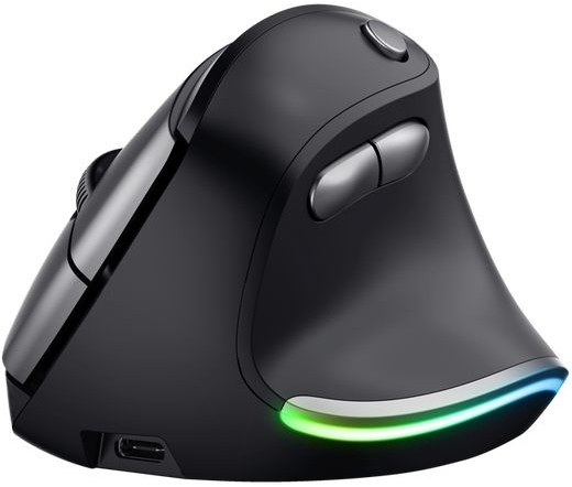 TRUST Bayo - Wireless Rechargeable Ergonomic Mouse Eco