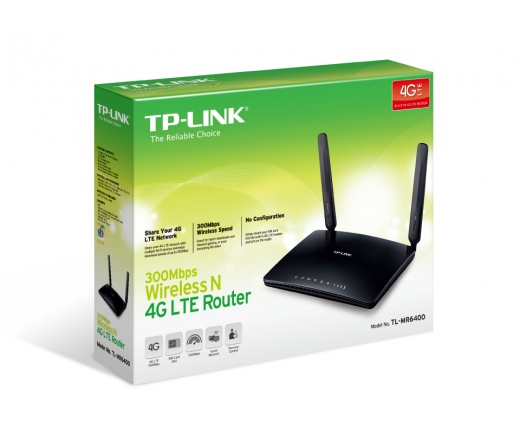 TP-LINK TL-MR6400 300Mbps Wireless N 4G LTE Router