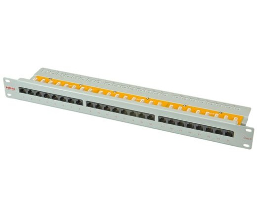 ROLINE UTP CAT6 PATCH PANEL 24 PORTOS