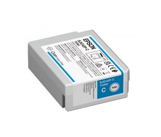 EPSON Ink cartridge for ColorWorks C4000e SJIC42P-C Cyan