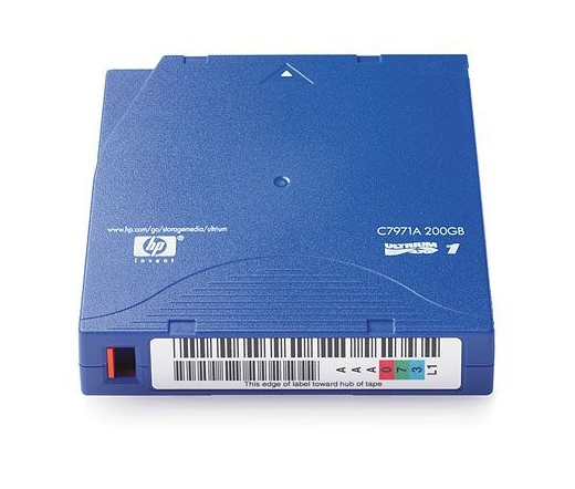 HP ADATKAZETTA LTO1 ULTRIUM 200GB LTO (C7971A)