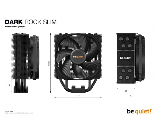 COOLER Be quiet! Dark Rock Slim