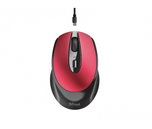 TRUST Zaya Wireless Rechargeable Mouse Red