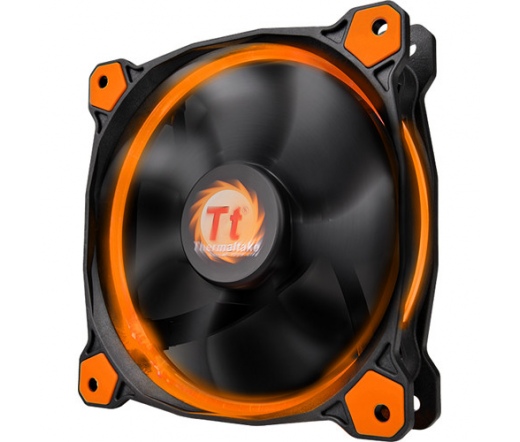 COOLER THERMALTAKE Riing 12, 120mm LED Narancs/Fehér