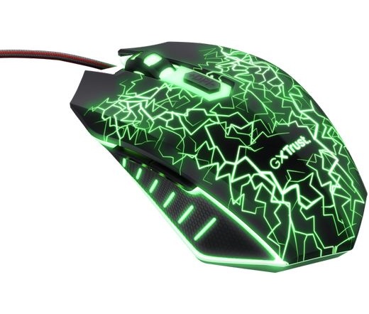 TRUST GXT 105X Izza Illuminated Gaming Mouse