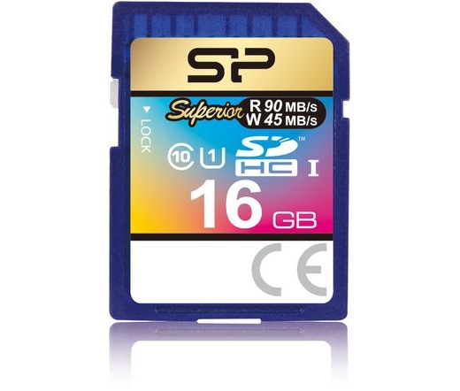 Card SDHC Silicon Power 16GB UHS-I Superior (90MB/s | 45MB/s) U1