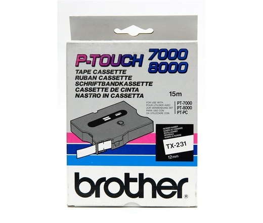 BROTHER P-touch TX-231 laminált szalag