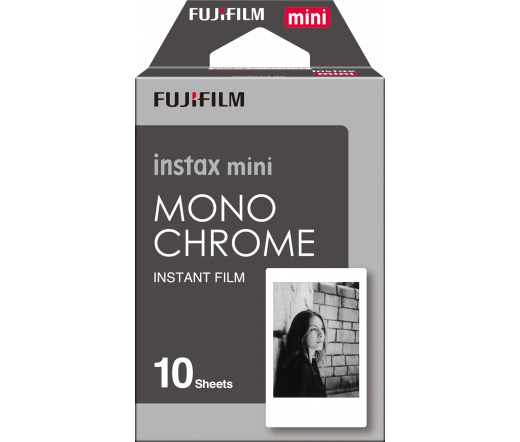 FUJIFILM Instax Mini Film Glossy Monochrome (10lap)