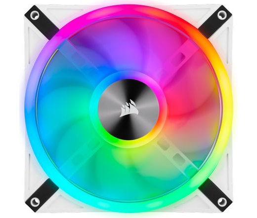 CORSAIR iCUE QL140 140mm RGB White Single