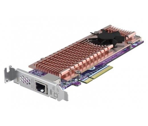 QNAP 1x10GbE + 2x M.2 PCIe Gen 4 NVMe SSD foglalat