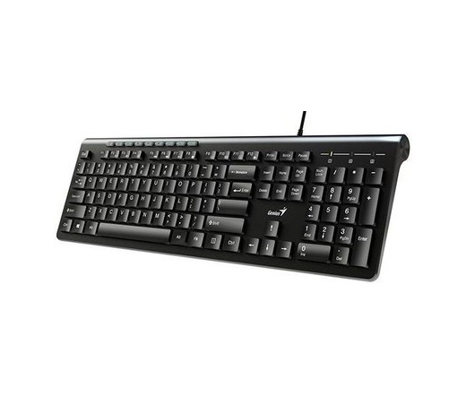 GENIUS Keyboard SlimStar 230 USB Black HU