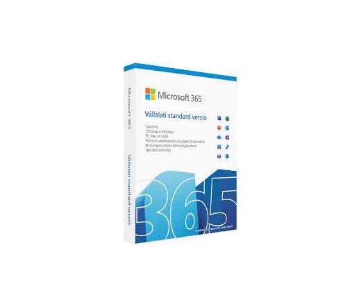 Microsoft 365 Vállalati Standard verzió (Business Standard) 1Y Win/MAC HUN FPP BOX Doboz P8