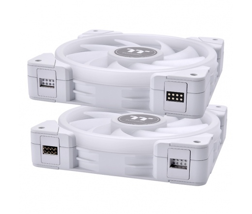 THERMALTAKE SWAFAN EX12 RGB PC Cooling Fan White TT Premium Edition (3-Fan Pack)