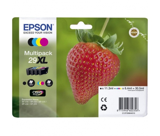 Patron Epson 29XL (T2996) /BK,C,M,Y/ Multipack