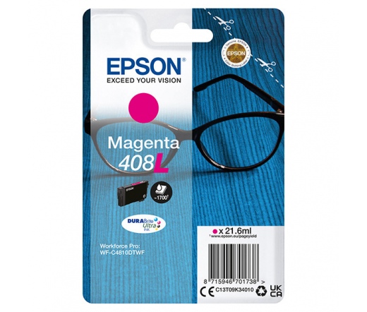 EPSON DURABrite Ultra 408XL Magenta