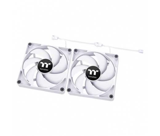 THERMALTAKE CT140 PC Cooling Fan White (2-Fan Pack)