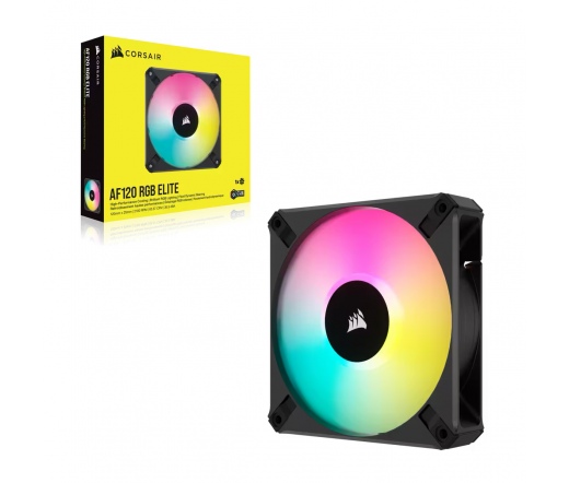 CORSAIR iCue AF120 RGB Elite PWM Black