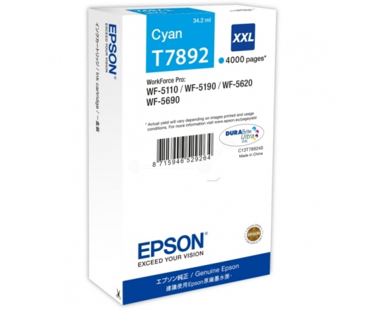 Patron Epson T7892 Cyan (C13T789240)