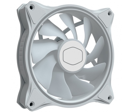 Cooler Master case fan MasterFan MF120 Halo White Edition