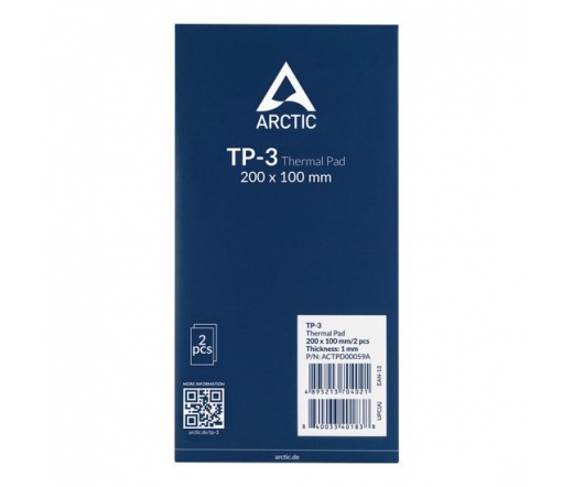 ARCTIC TP-3 200x100mm, 1.0mm - 2 Pack