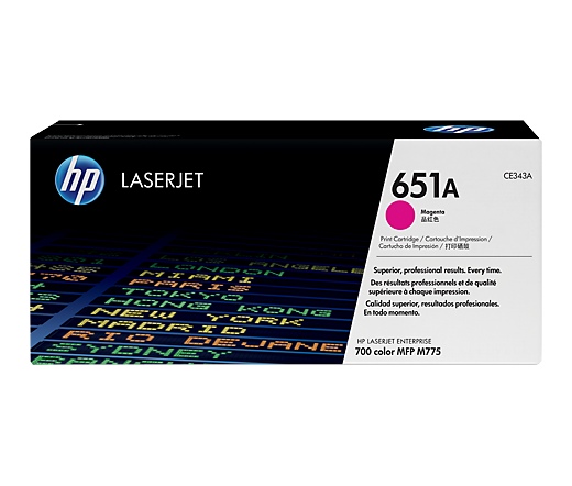 Toner HP No651A Magenta (CE343A)