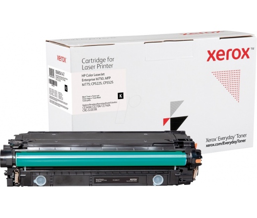 Toner Xerox Everyday Utángyártott Toner Black cartridge, HP 651A / 650A / 307A  HP Color LaserJet Enterprise M750, MFP M