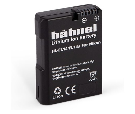 HAHNEL HL-EL14/14A  akkumulátor (Nikon EN-EL14/14A 1050 mAh)