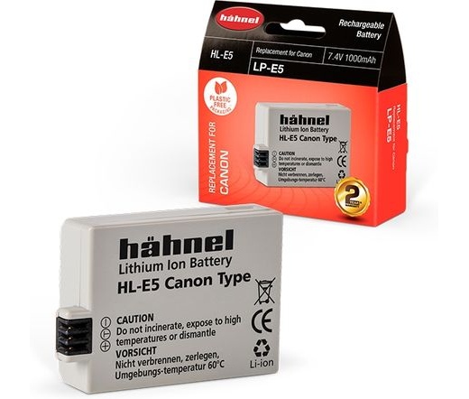 HAHNEL HL-E5 akkumulátor (Canon LP-E5 1000 mAh)