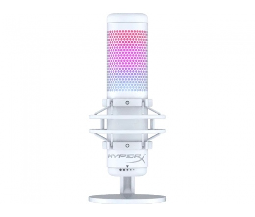 HP HyperX QuadCast S - USB Microphone - RGB Lighting - White