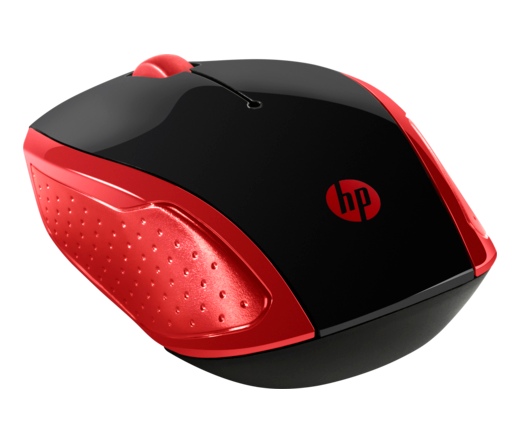 HP 200 fekete wireless piros egér