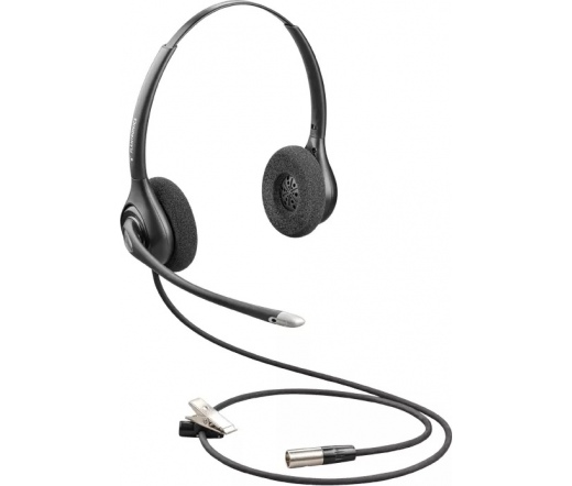 POLY HW261N-DC Dual Channel, SupraPlus, Over-The-Head Headset